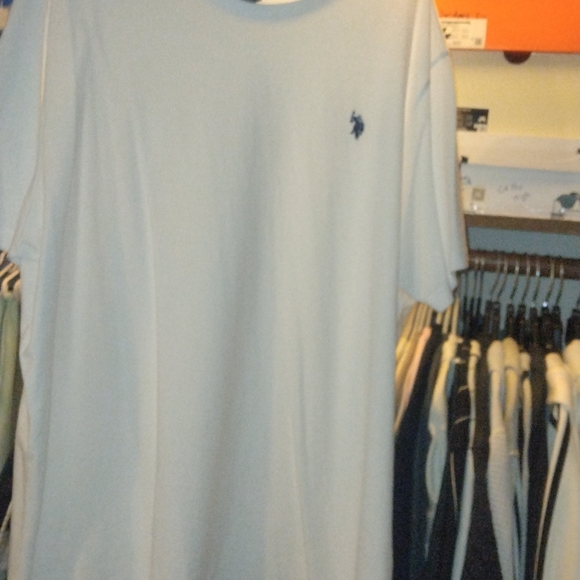 U.S. Polo Assn. Baby Blue Shorts And White Shirt Set - xxl - Picture 2 of 13